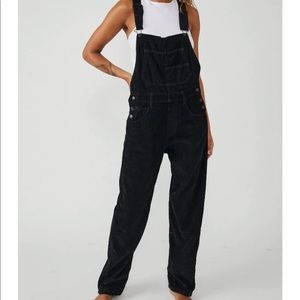 COPY - Free People | Ziggy Cord Overalls | Small | Navy